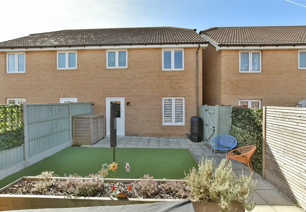 Rear Elevation - Petunia Avenue, Minster On Sea, Sheerness, Kent - Wards of Kent