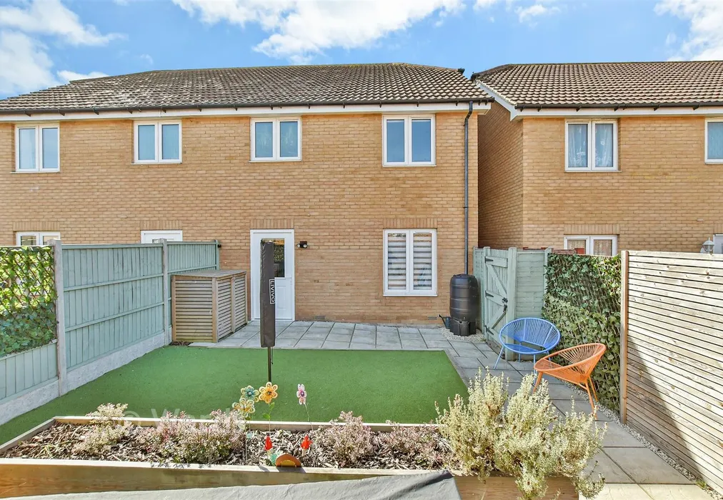 Rear Elevation - Petunia Avenue, Minster On Sea, Sheerness, Kent - Wards of Kent