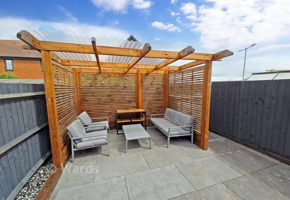 Rear Garden - Beasley Close, Queenborough, Sheerness, Kent - Wards of Kent