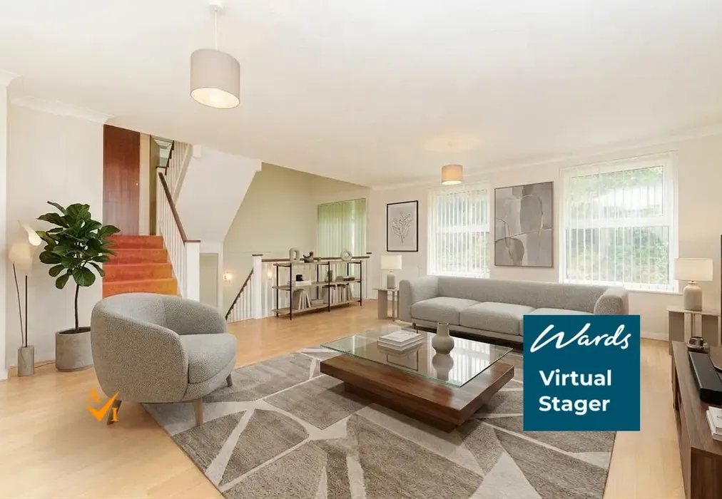 Lounge (Contemporary style) - Redhill Wood, New Ash Green, Kent - Wards of Kent