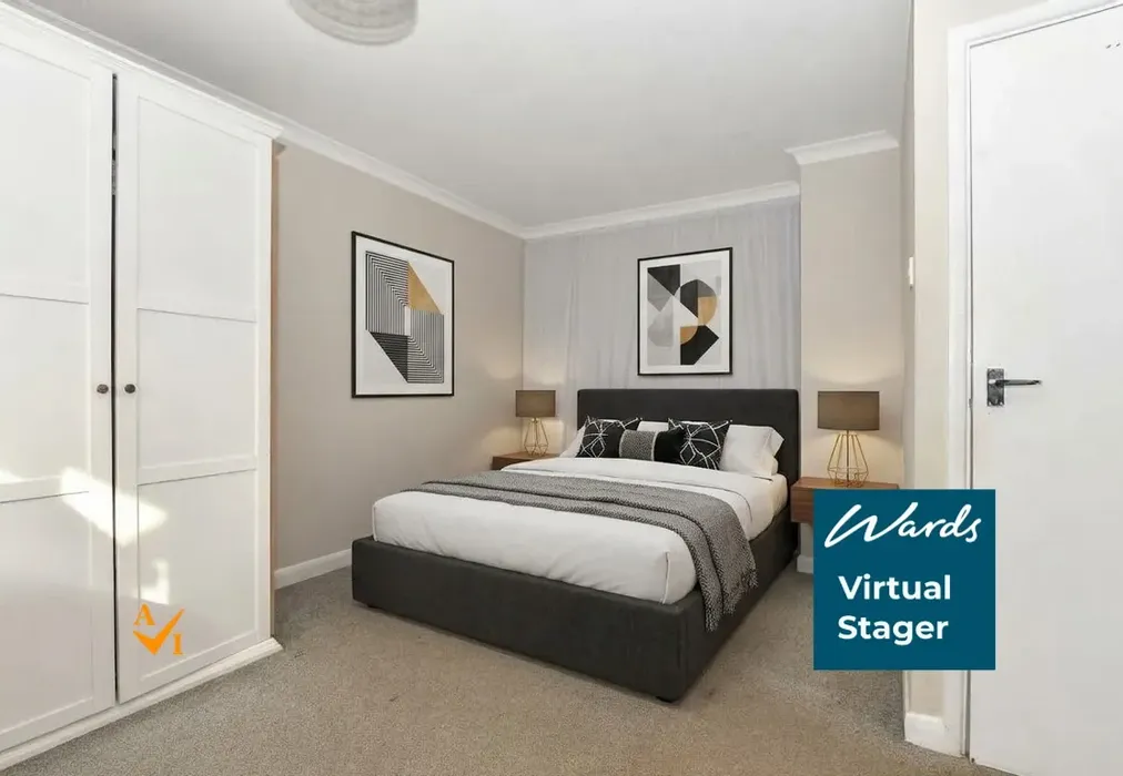 Bedroom 1 (Modern style) - Swan Lane, Sellindge, Kent - Wards of Kent