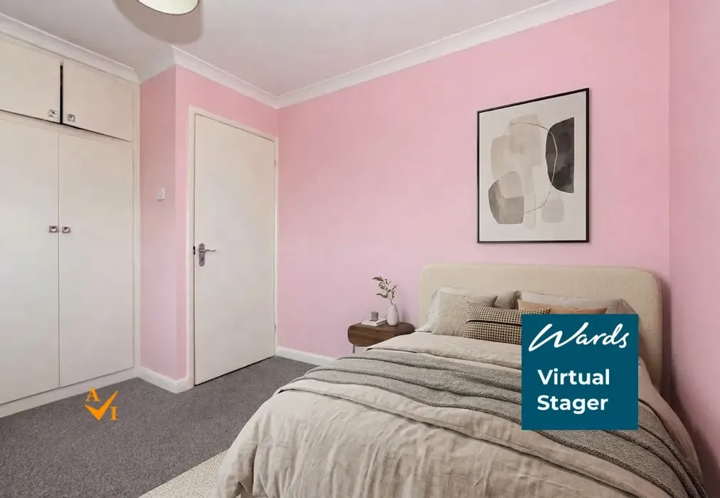 Bedroom 3 (Contemporary style) - Swan Lane, Sellindge, Kent - Wards of Kent