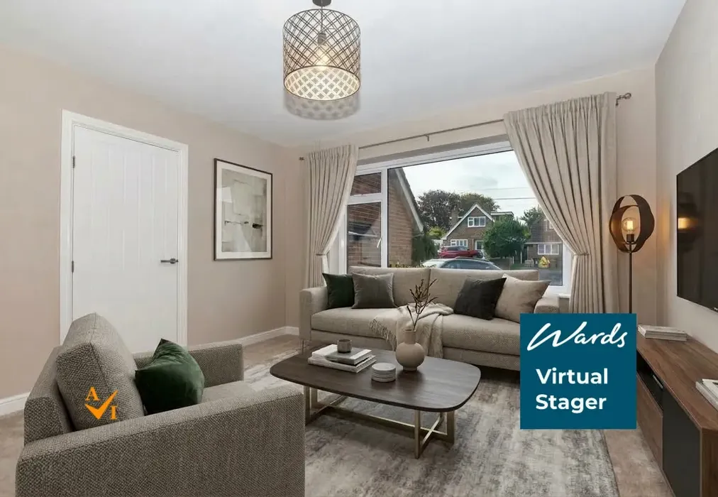 Lounge (Contemporary style) - Swan Lane, Sellindge, Kent - Wards of Kent