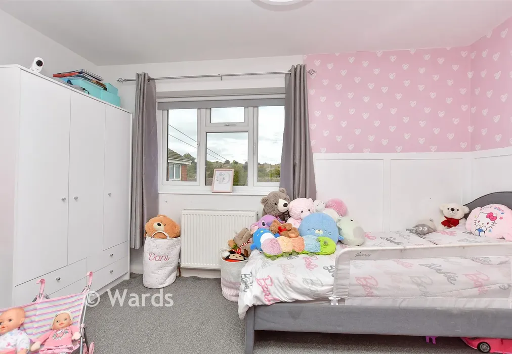 Bedroom 2 - Nightingale Close, Rainham, Gillingham, Kent - Wards of Kent