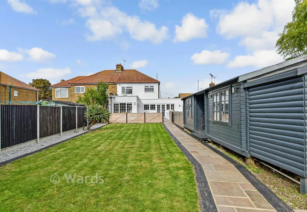 Rear Garden - Ramsgate Road, Broadstairs, Kent - Wards of Kent