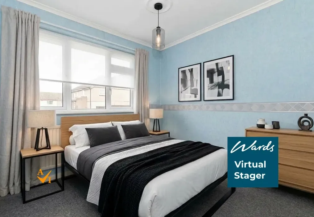 Bedroom 2 (Modern style) - Elm Road, St Mary's Bay, Romney Marsh, Kent - Wards of Kent
