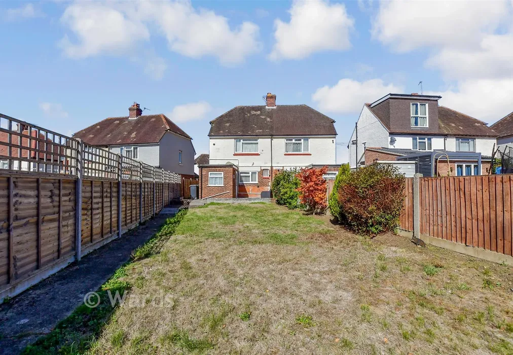 Rear Elevation - Calder Road, Maidstone, Kent - Wards of Kent