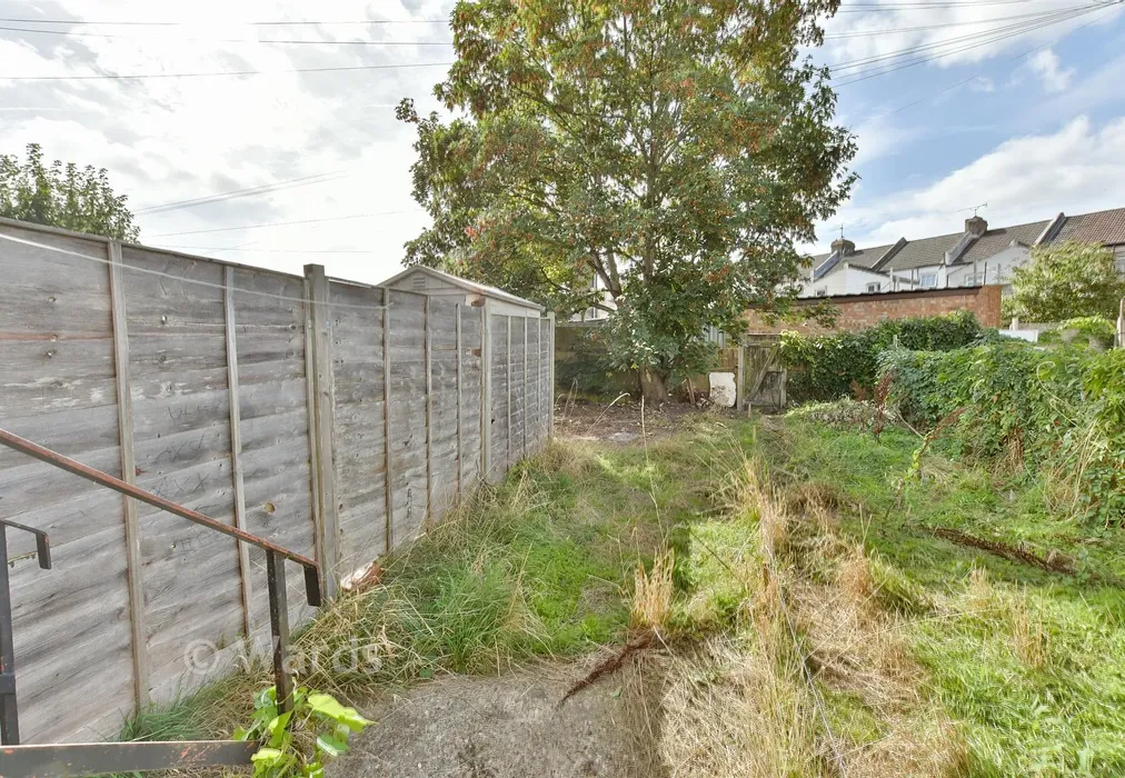 Rear Garden - Canterbury Street, Gillingham, Kent - Wards of Kent