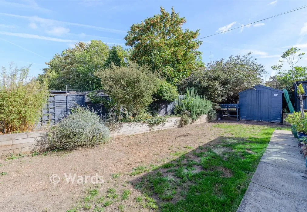 Rear Garden - Hever Court Road, Gravesend, Kent - Wards of Kent