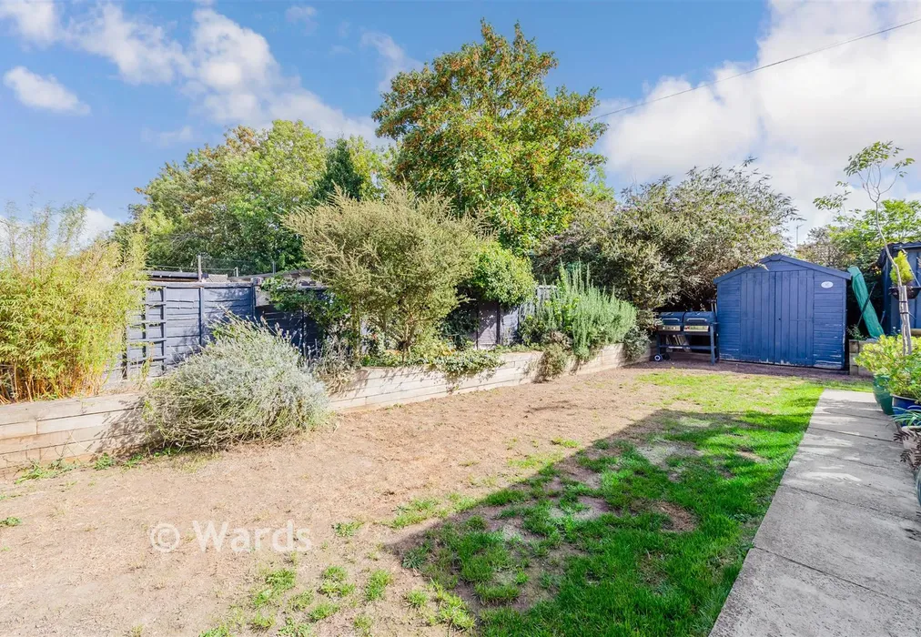 Rear Garden - Hever Court Road, Gravesend, Kent - Wards of Kent