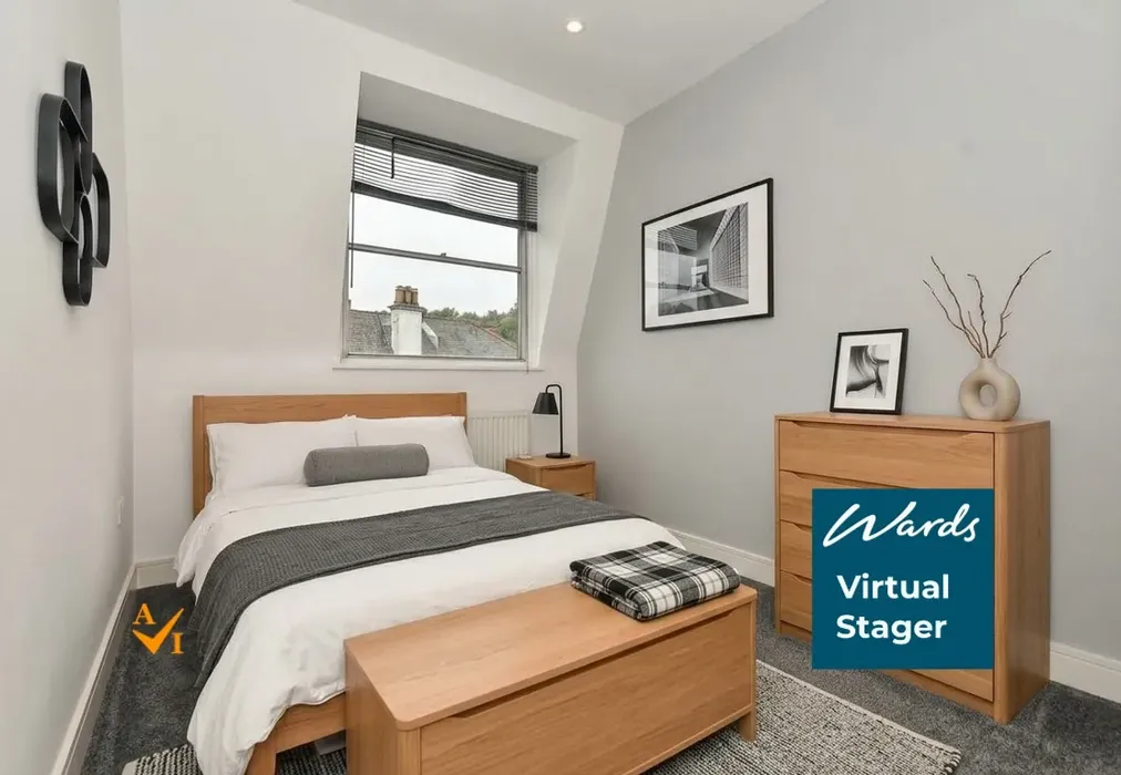 Bedroom 2 (Modern style) - Nevill Street, Tunbridge Wells, Kent - Wards of Kent