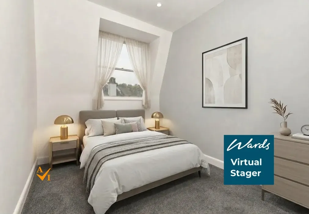Bedroom 2 (Contemporary style) - Nevill Street, Tunbridge Wells, Kent - Wards of Kent