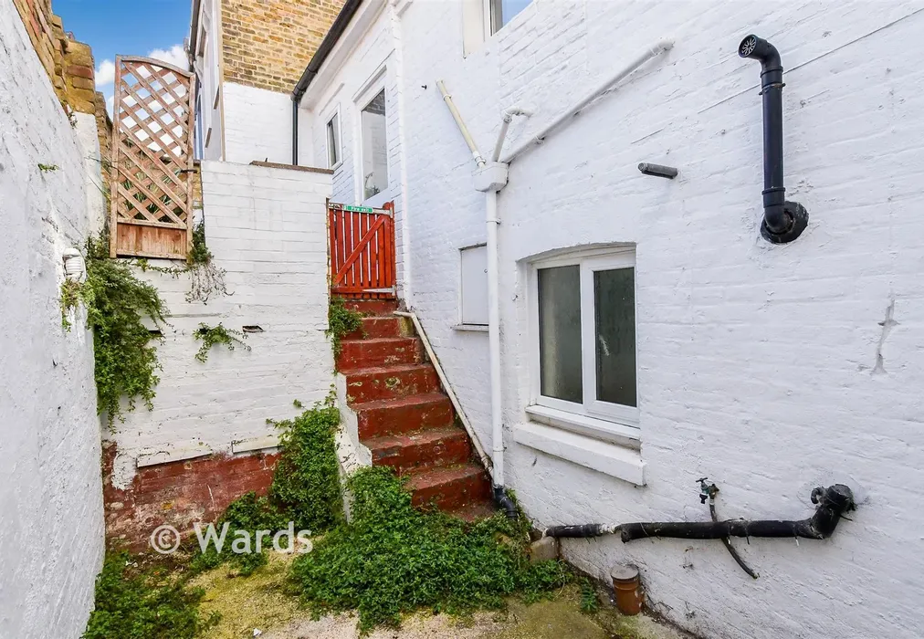Rear Garden - Clifton Gardens, Margate, Kent - Wards of Kent