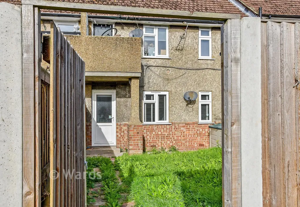 Rear Garden - Newlands Road, Ramsgate, Kent - Wards of Kent
