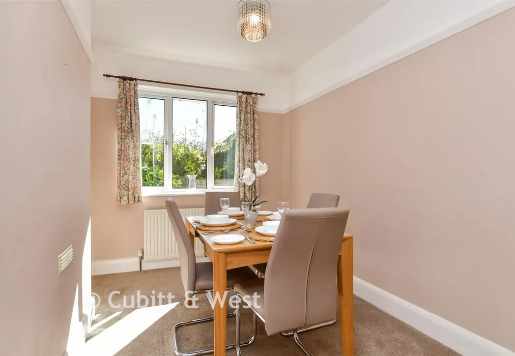 Dining Room/ Bedroom 3 - Pevensey Road, Worthing, West Sussex - Wards of Kent