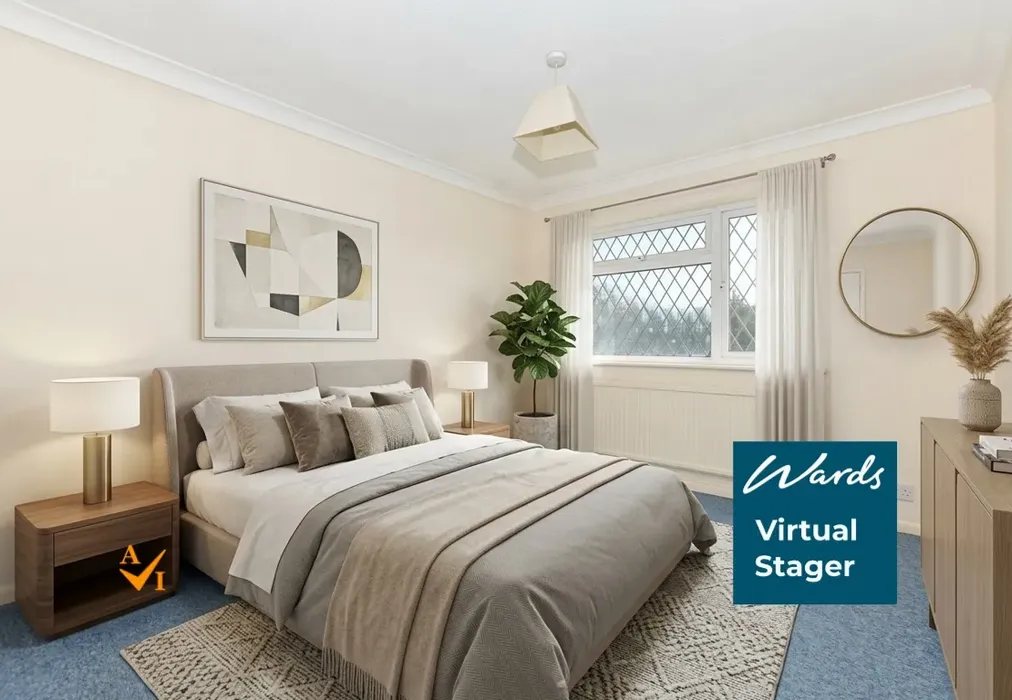 Bedroom 2 (Contemporary style) - St. John's Road, New Romney, Kent - Wards of Kent