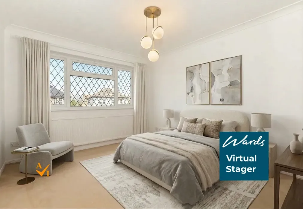 Bedroom 1 (Contemporary style) - St. John's Road, New Romney, Kent - Wards of Kent