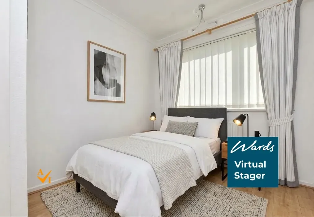 Bedroom 2 (Modern style) - Marshall Crescent, Broadstairs, Kent - Wards of Kent