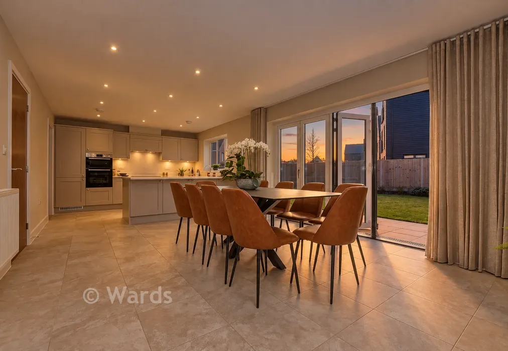 Kitchen/Dining - Grasmere Gardens, Chestfield, Kent - Wards of Kent