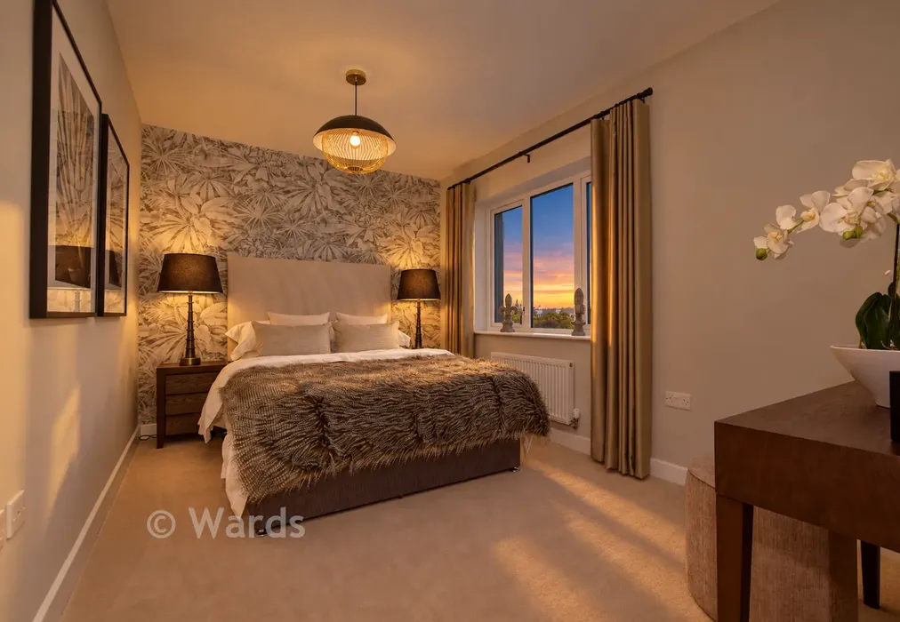 Bedroom 4 - Grasmere Gardens, Chestfield, Kent - Wards of Kent