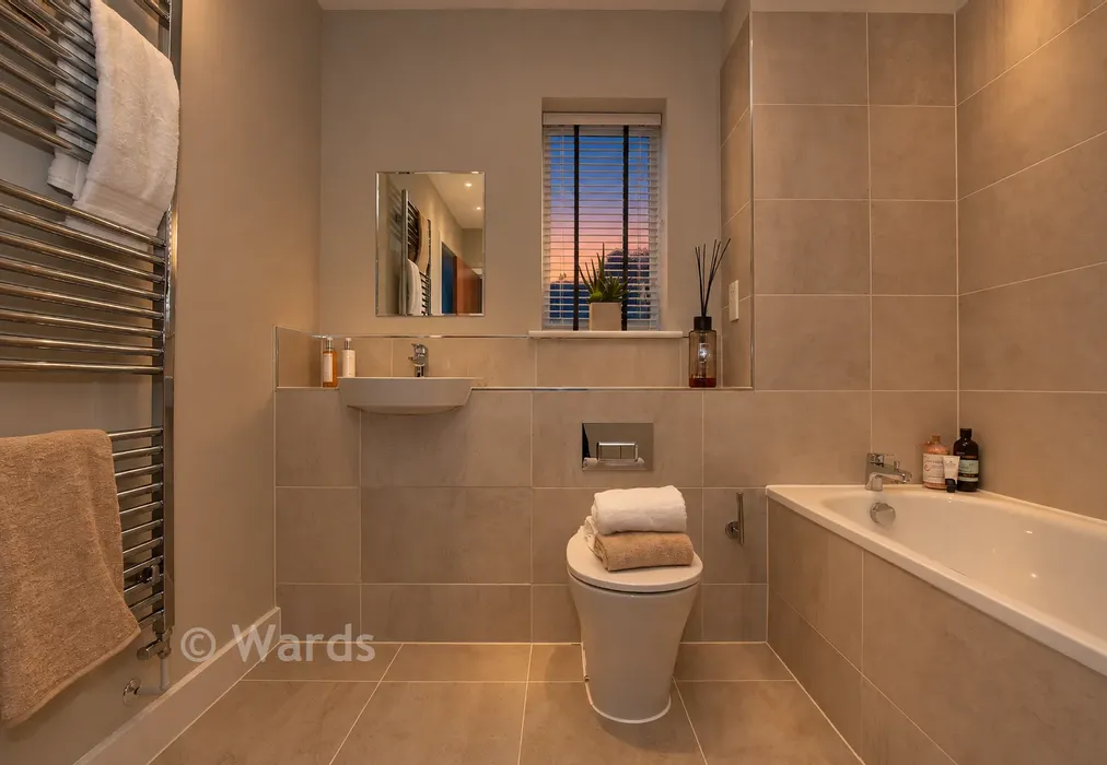 Bathroom - Grasmere Gardens, Chestfield, Kent - Wards of Kent