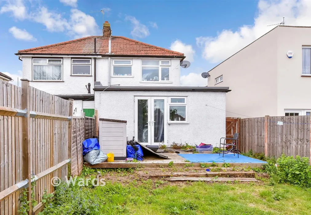 Rear Elevation - Hook Lane, Welling, Kent - Wards of Kent