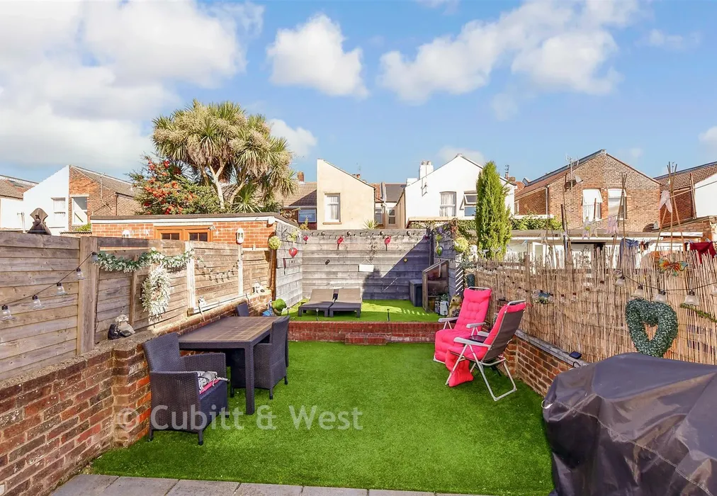 Rear Garden - Wymering Road, North End, Portsmouth, Hampshire - Wards of Kent