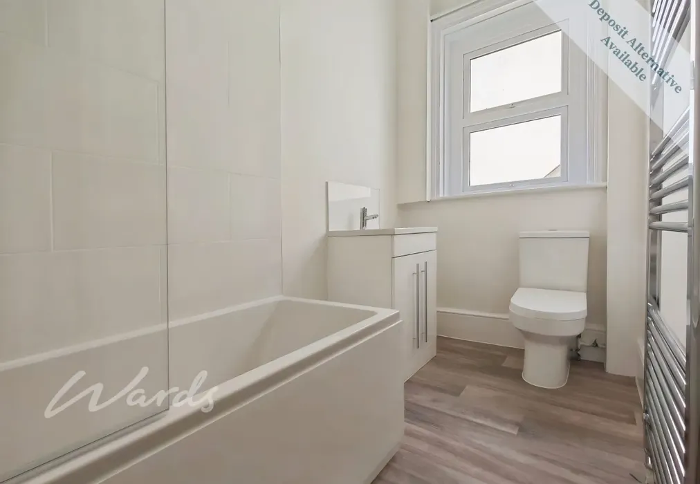 Bathroom - Pleydell Gardens Folkestone CT20 - Wards of Kent