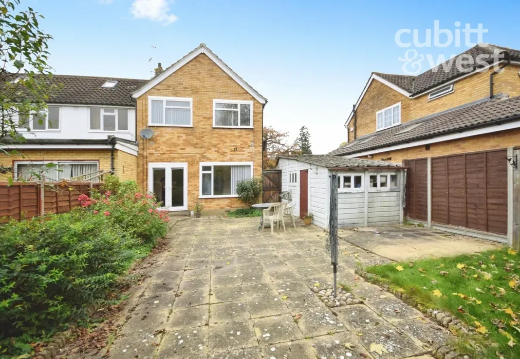 Patio/Rear Elevation - Church Walk, Brighton Road, RH6 - Wards of Kent
