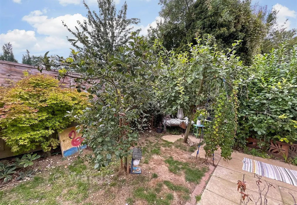 Rear Garden - Dover Road, Barham, Canterbury, Kent - Wards of Kent