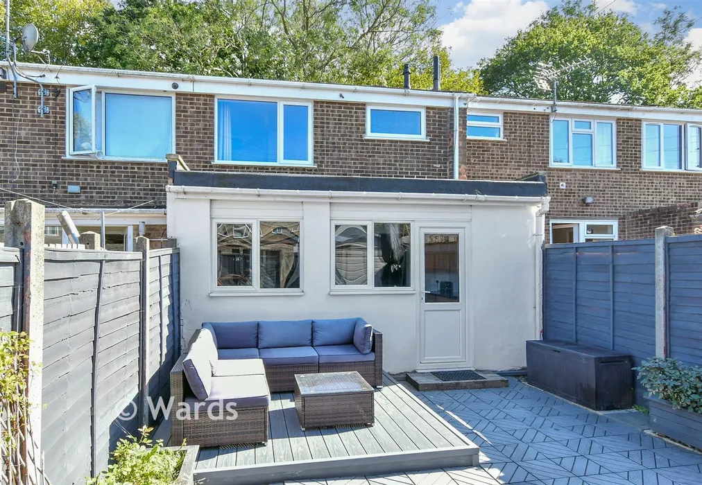 Rear Elevation - Meresborough Road, Rainham, Kent - Wards of Kent