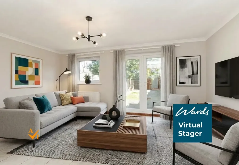 Lounge (Modern style) - Sanders Court, Minster-On-Sea, Kent - Wards of Kent