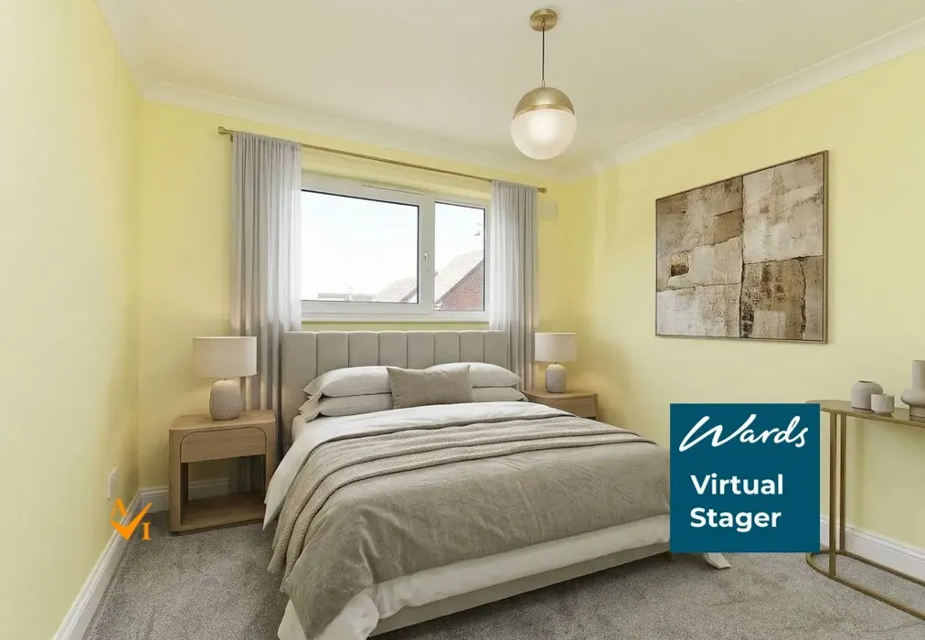Bedroom 2 (Contemporary style) - Sanders Court, Minster-On-Sea, Kent - Wards of Kent