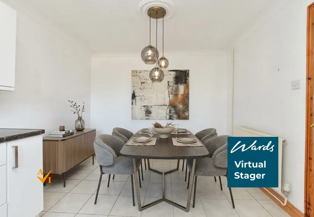 Kitchen/Diner (Contemporary style) - Sanders Court, Minster-On-Sea, Kent - Wards of Kent