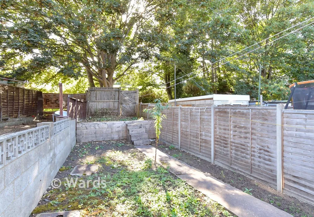 Rear Garden - Hartington Street, Chatham, Kent - Wards of Kent