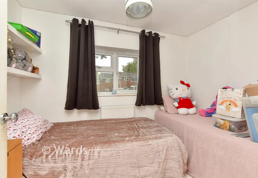 Bedroom 2 - Meadowdown Close, Hempstead, Gillingham, Kent - Wards of Kent