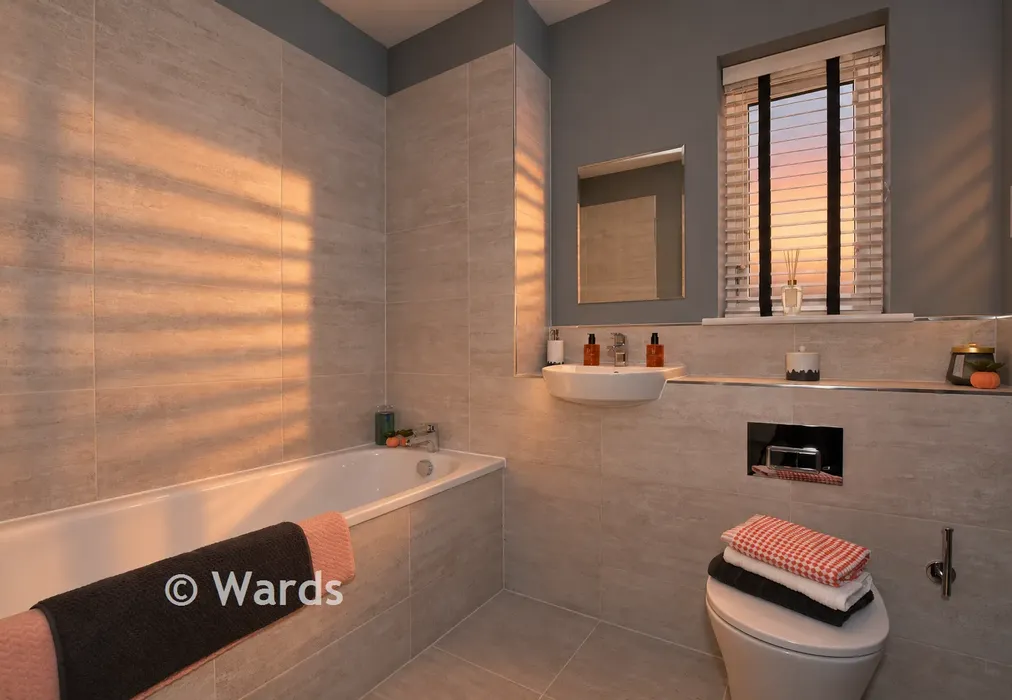 Bathroom - Grasmere Gardens, Barley Drive, Chestfield, Kent - Wards of Kent
