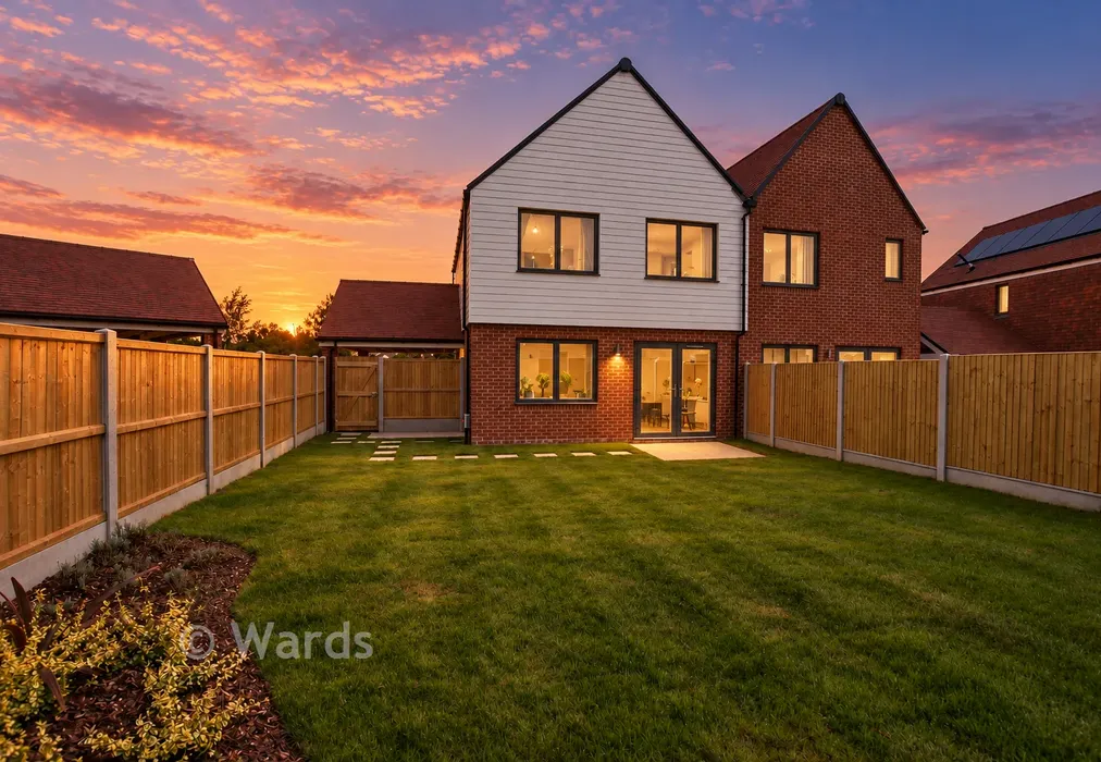 Rear Elevation - Grasmere Gardens, Barley Drive, Chestfield, Kent - Wards of Kent