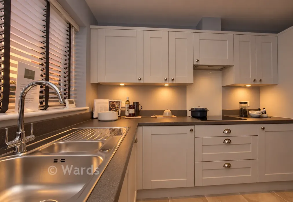 Kitchen - Grasmere Gardens, Barley Drive, Chestfield, Kent - Wards of Kent