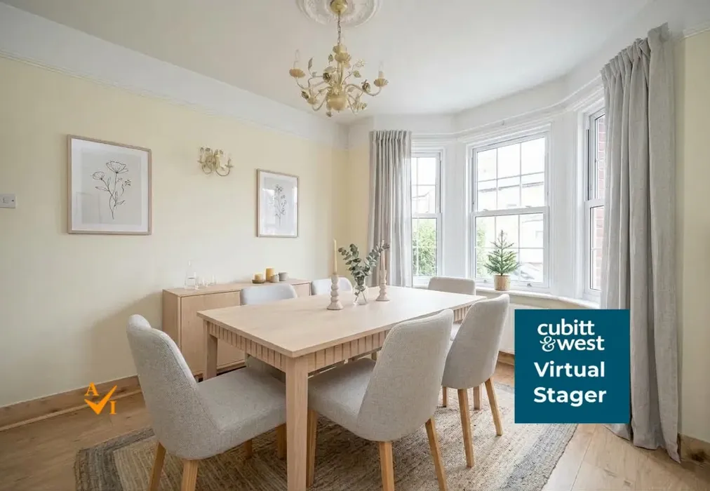 Dining Room (Nordic style) - Beechwood Gardens, Caterham, Surrey - Wards of Kent