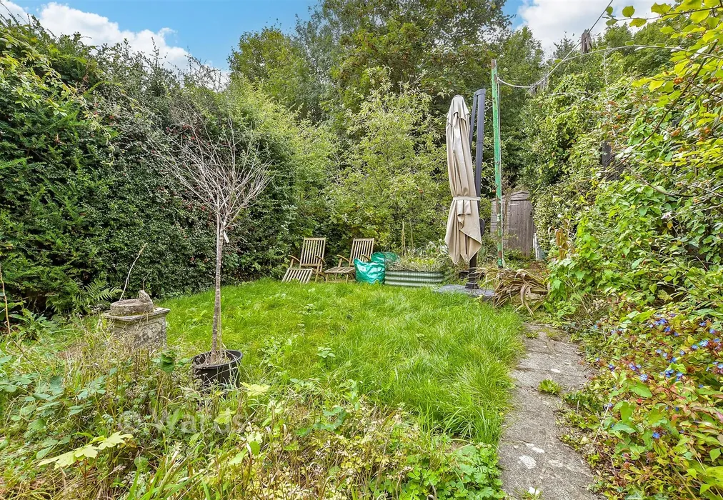Rear Garden - Lewisham Road, Dover, Kent - Wards of Kent