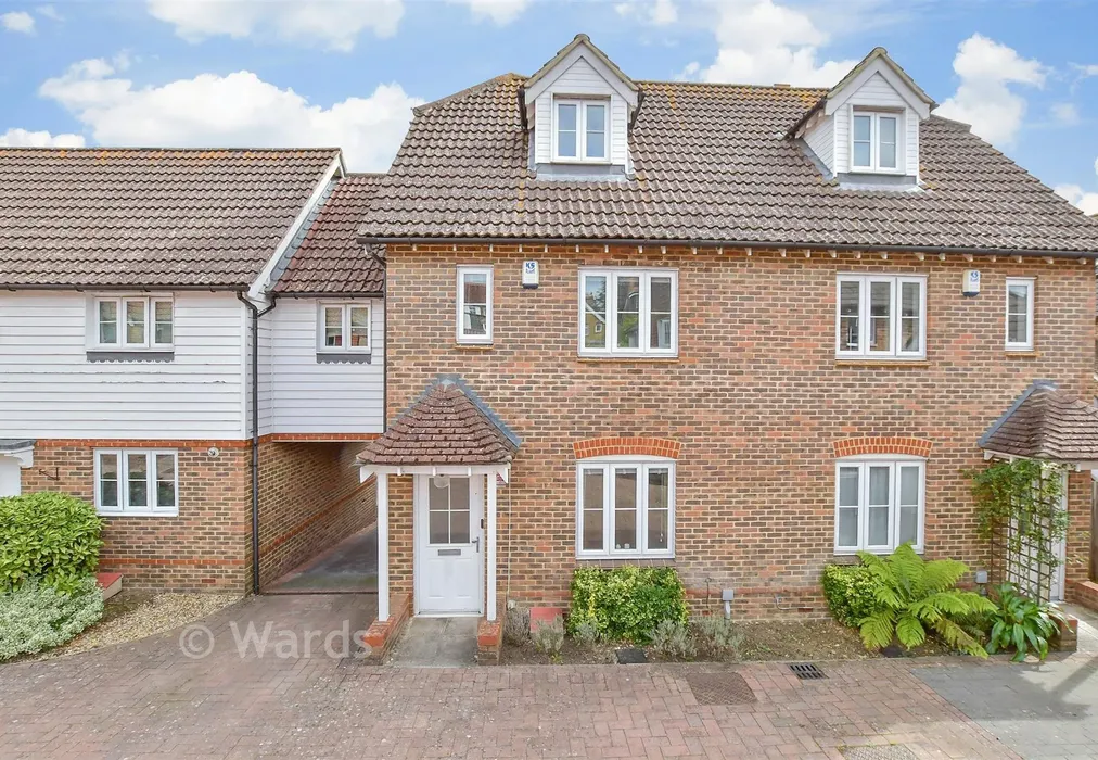 External Feature : - Mill Stream Place, Tonbridge, Kent - Wards of Kent