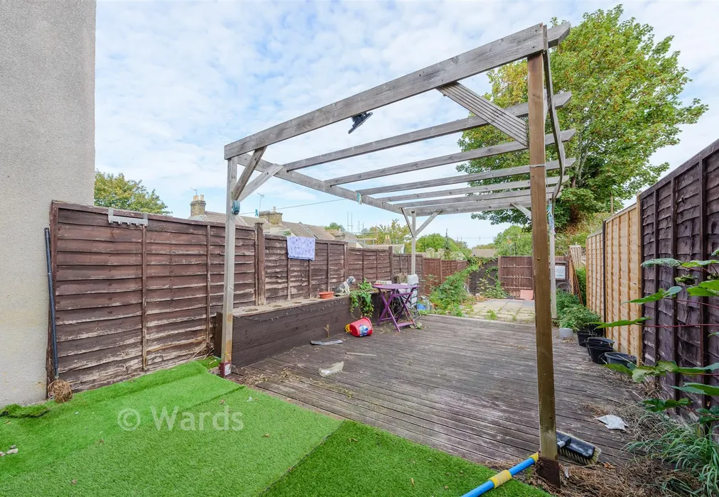 Rear Garden - Charter Street, Gillingham, Kent - Wards of Kent