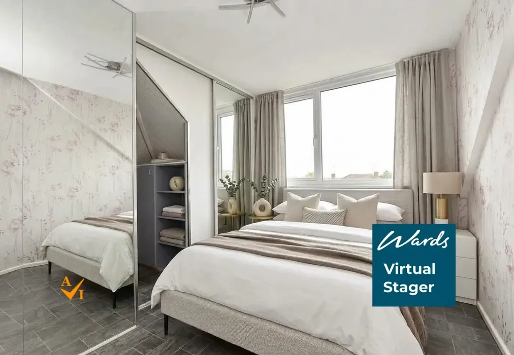 Bedroom 1 (Contemporary style) - Flaxman Drive, Maidstone, Allington, Kent - Wards of Kent