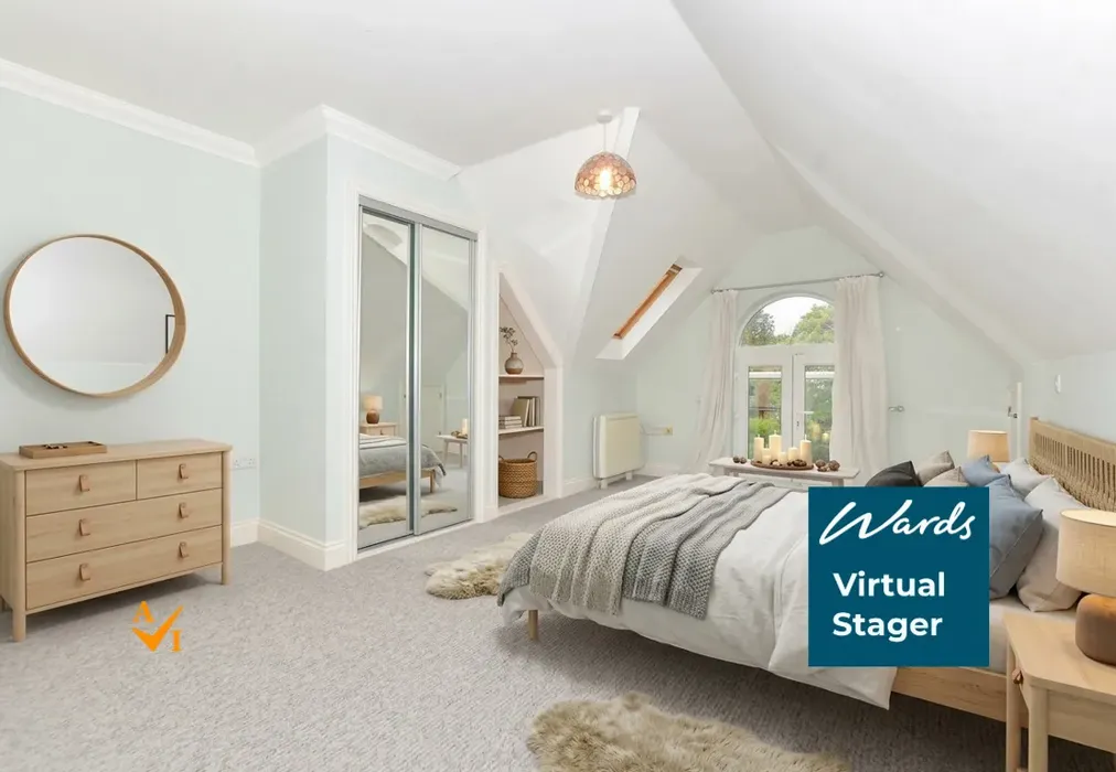 Bedroom 1 (Nordic style) - North Road, Hythe, Kent - Wards of Kent