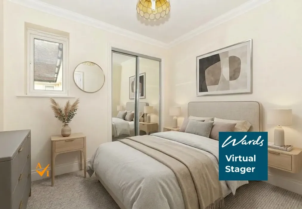 Bedroom 2 (Contemporary style) - North Road, Hythe, Kent - Wards of Kent