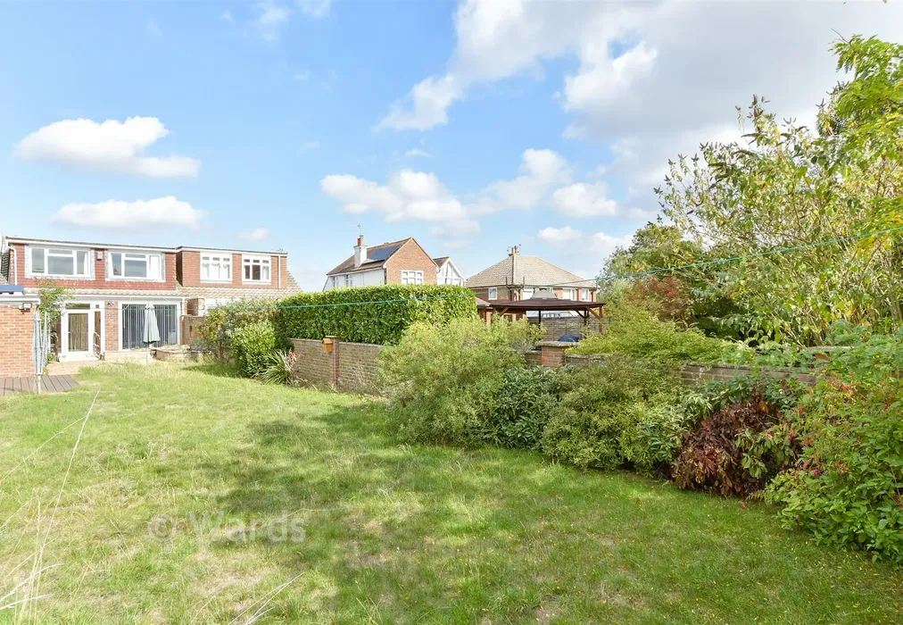Rear Garden - Istead Rise, Istead Rise, Kent - Wards of Kent