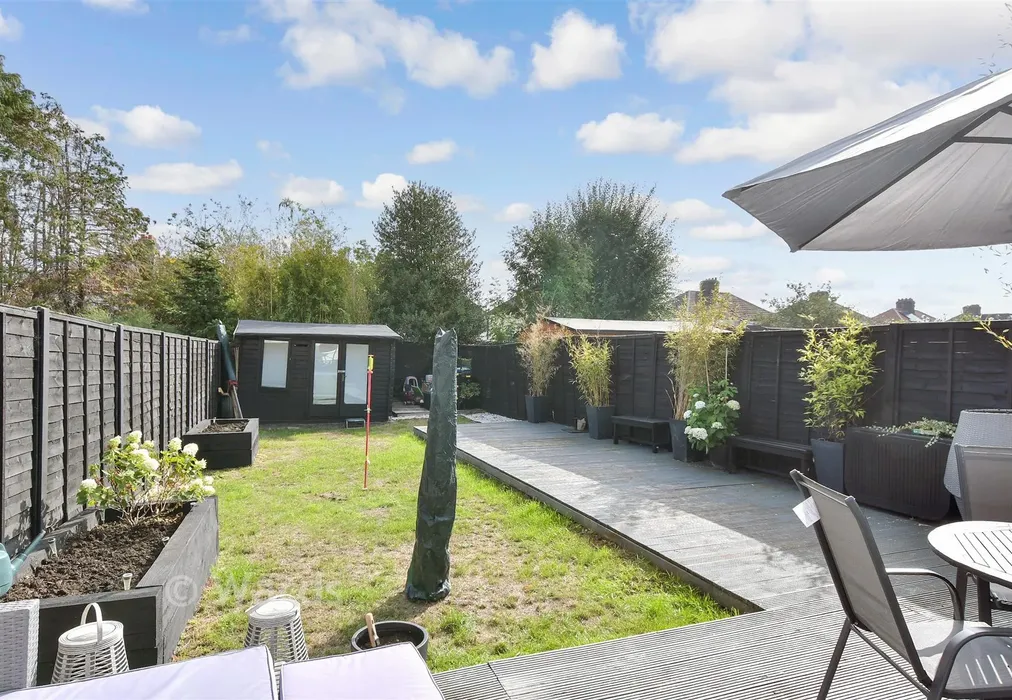 Rear Garden - Kenmere Road, Welling, Kent - Wards of Kent