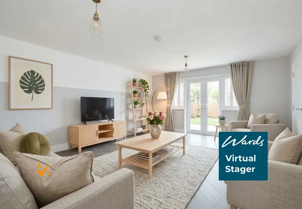Lounge (Nordic style) - Chapel Garden Close, Kings Hill, Kent - Wards of Kent