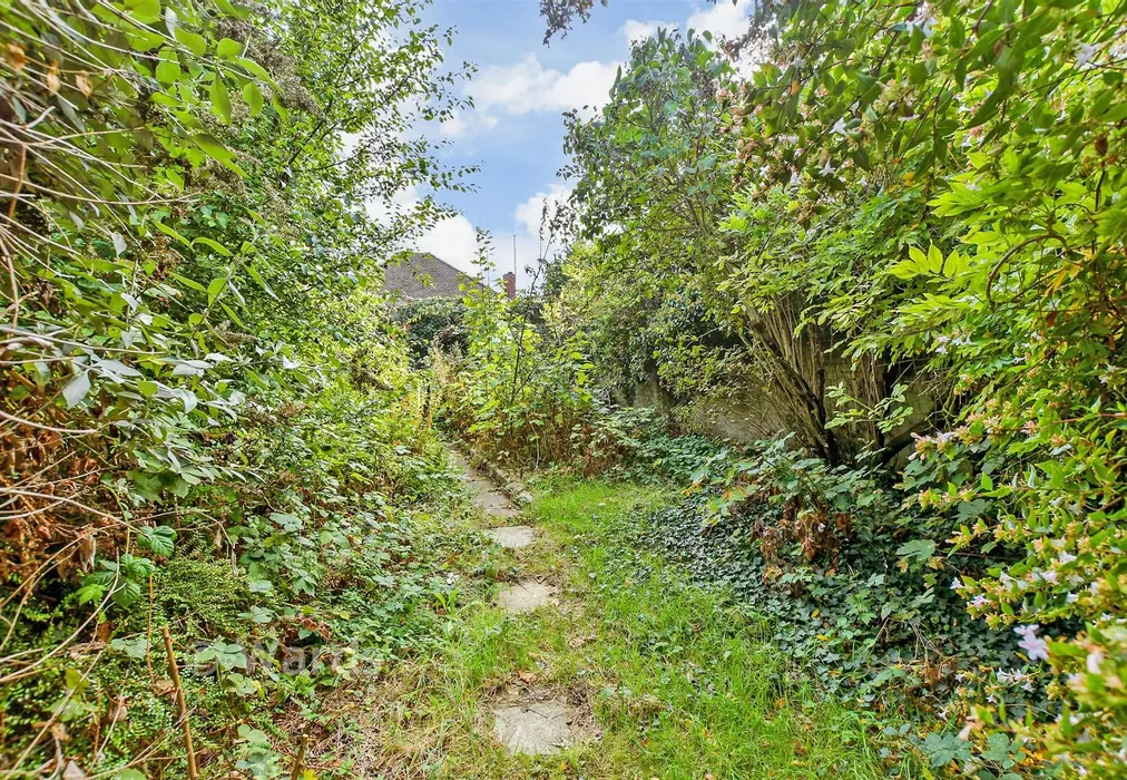 Rear Garden - Wyndham Avenue, Cliftonville, Margate, Kent - Wards of Kent